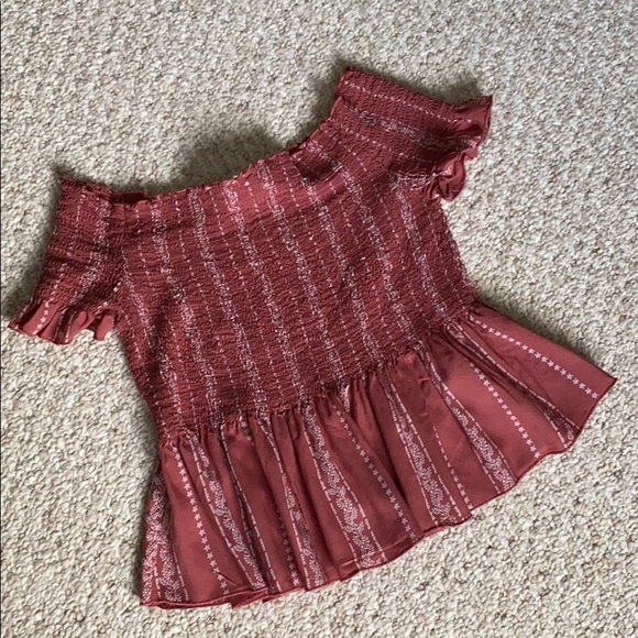 JAPNA off the shoulders blouse - Picture 6 of 8